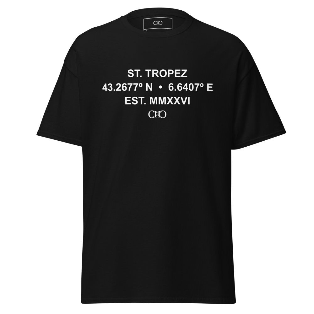 St Tropez Tee Black